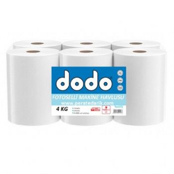 Pera Dodo Fotoselli Makine Havlusu 6 Rulo 4 KG