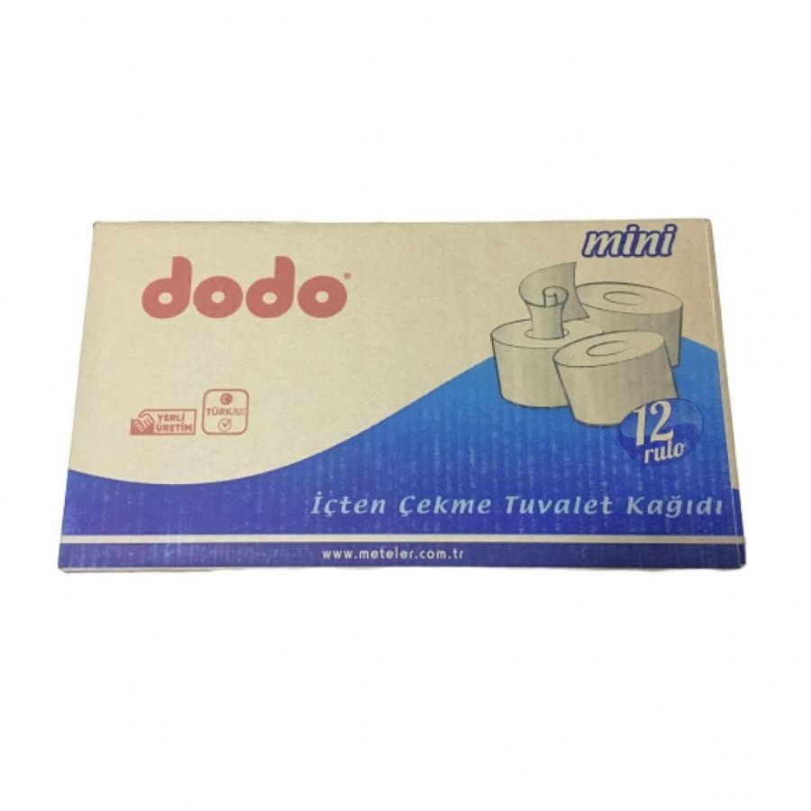 Dodo Mini ��ten �ekmeli Tuvalet Ka��d� 12 Rulo 